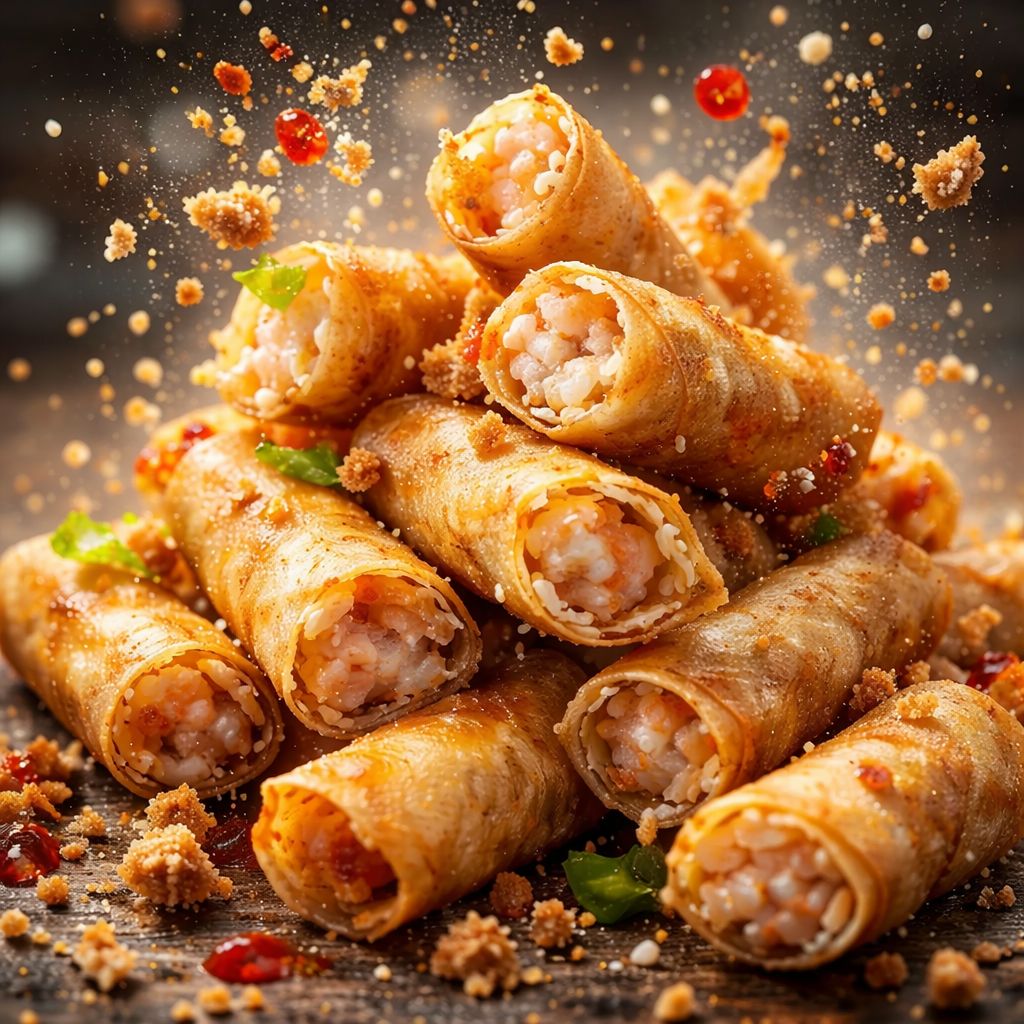 Frozen prawn Spring rolls