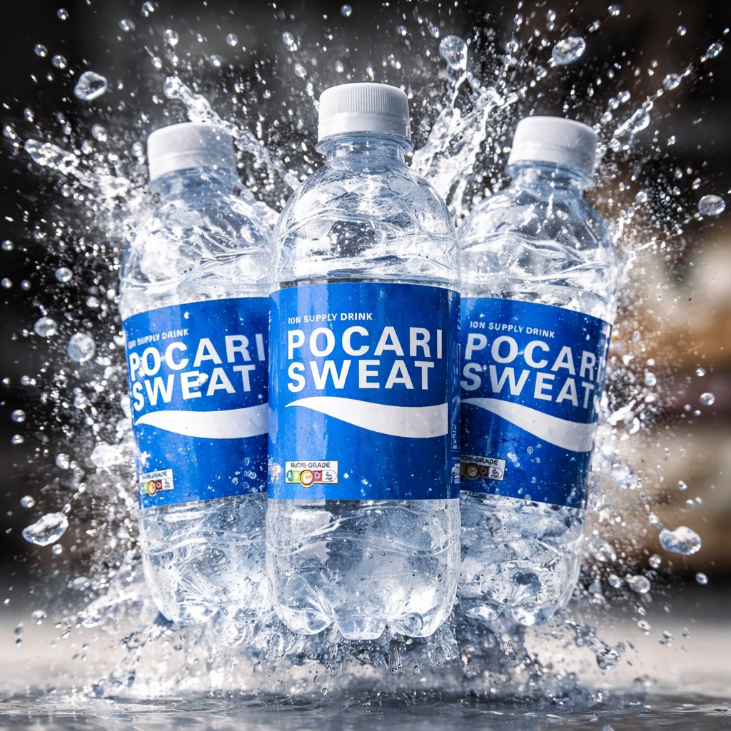 Pocari sweat ion drinks