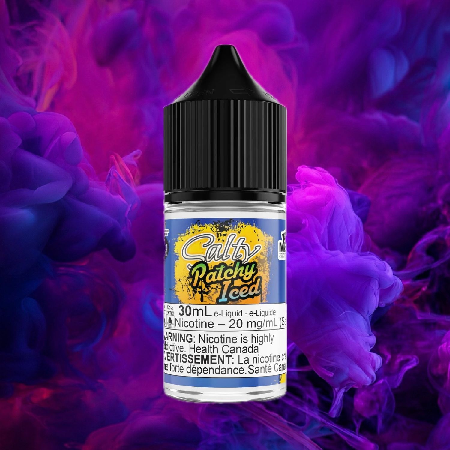 PATCHY DRIPS ICED by MIND BLOWN VAPE CO SALTS - 30ml PATCHY DRIPS ICED by MIND BLOWN VAPE CO SALTS - 30ml
