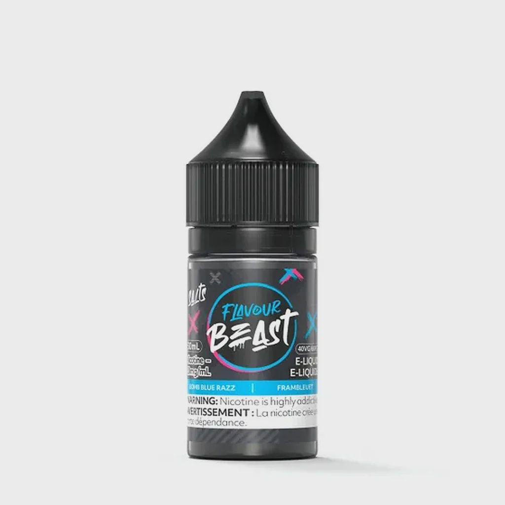 BOMB BLUE RAZZ by FLAVOUR BEAST SALTS
