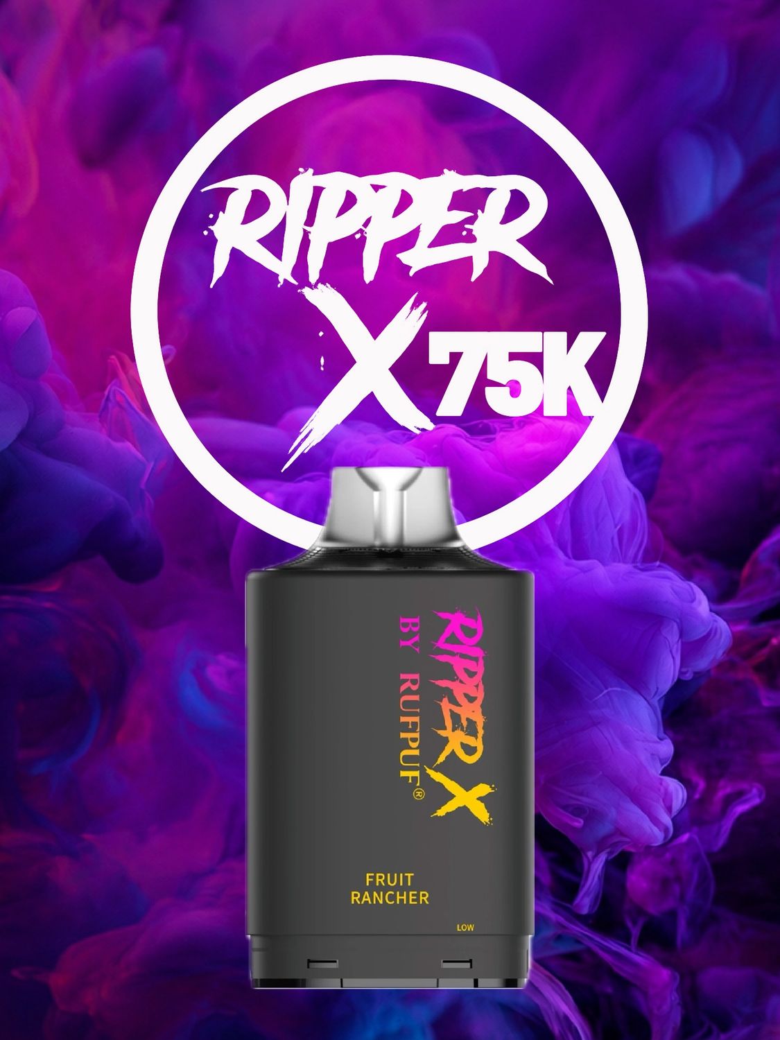 RUFPUF RIPPER X 75K POD 20ml RUFPUF RIPPER X 75K POD 20ml