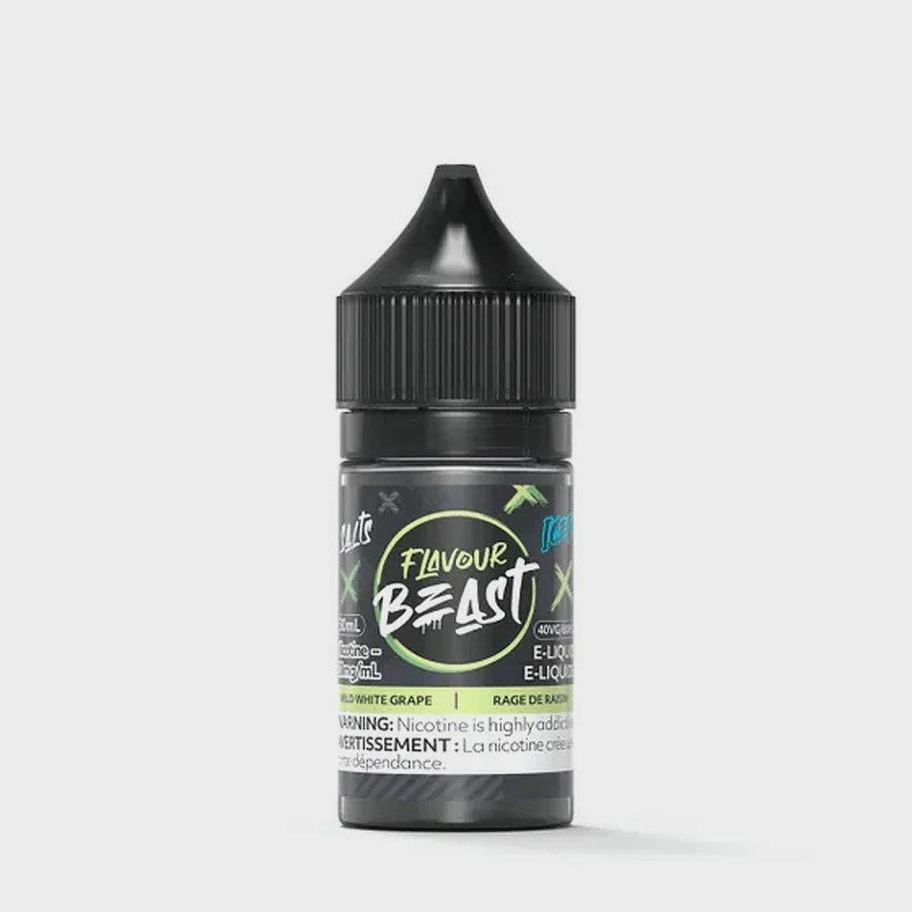 WILD WHITE GRAPE ICED by FLAVOUR BEAST SALTS
