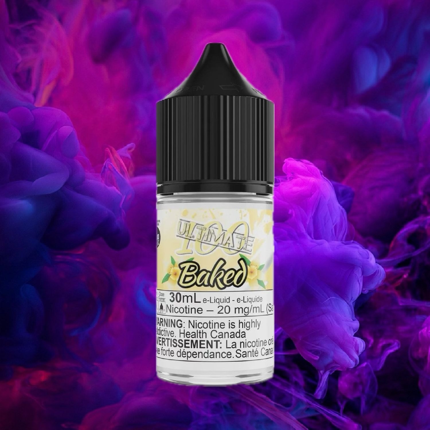 BAKED by ULTIMATE 100 SALTS - 30ml BAKED by ULTIMATE 100 SALTS - 30ml, Strength: 10mg w/Excise Duty F/P