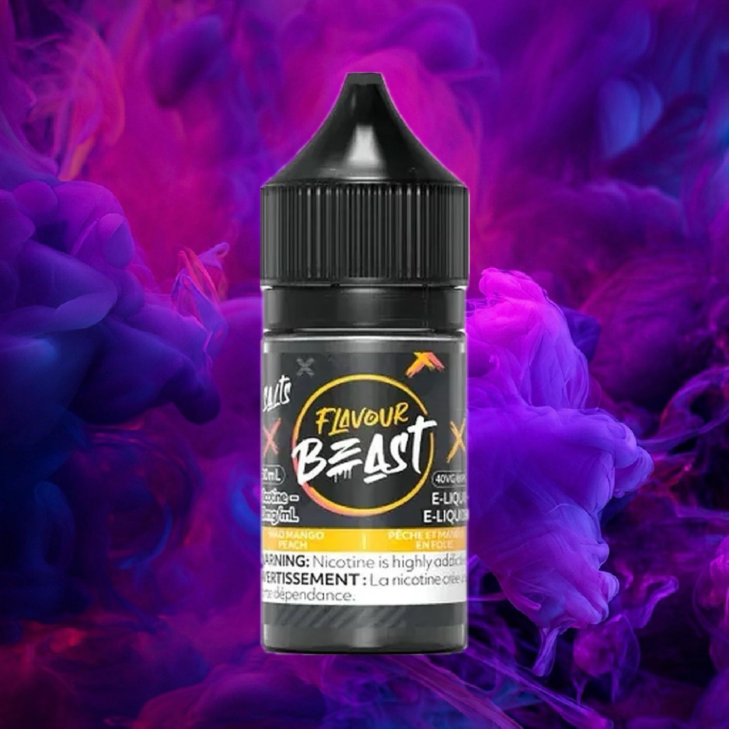 MAD MANGO PEACH by FLAVOUR BEAST SALTS MAD MANGO PEACH by FLAVOUR BEAST SALTS