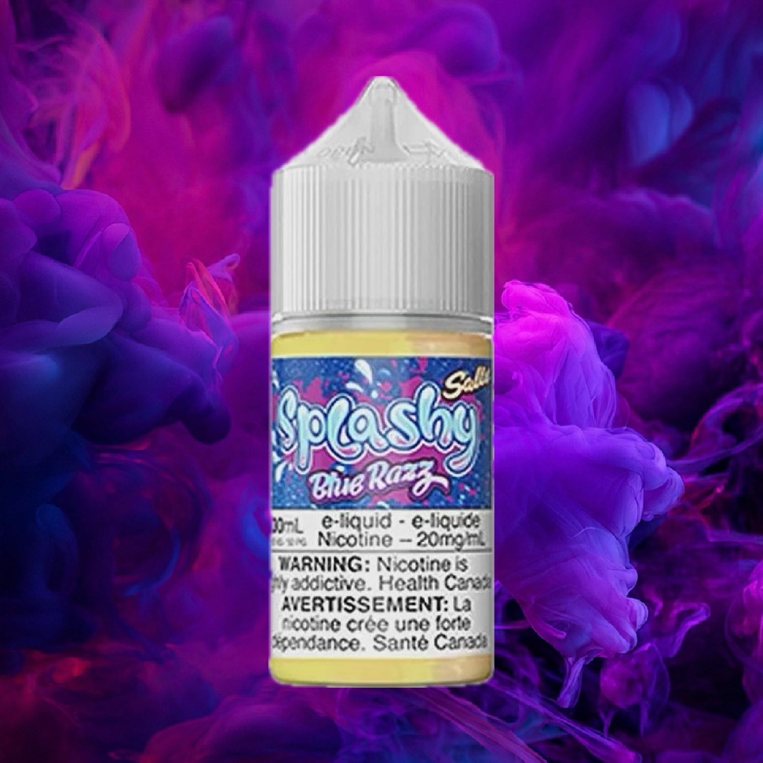 BLUE RASPBERRY by SPLASHY SALTS - 30ml BLUE RASPBERRY by SPLASHY SALTS - 30ml