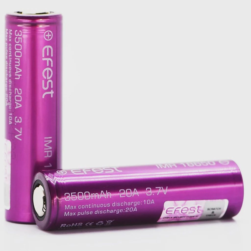 18650 EFEST 3500 MAH 20A BATTERIES 18650 EFEST 3500 MAH 20A BATTERIES