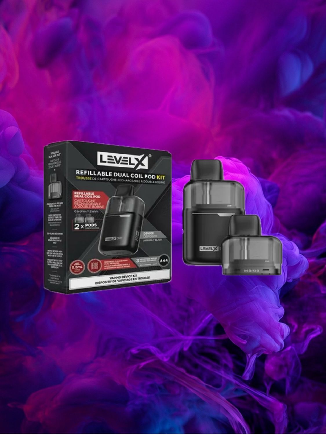 LEVEL X G2 DEVICE + 2 REFILLABLE PODS