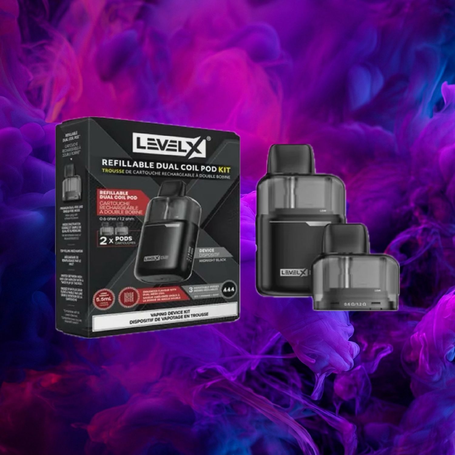 LEVEL X G2 DEVICE + 2 REFILLABLE PODS