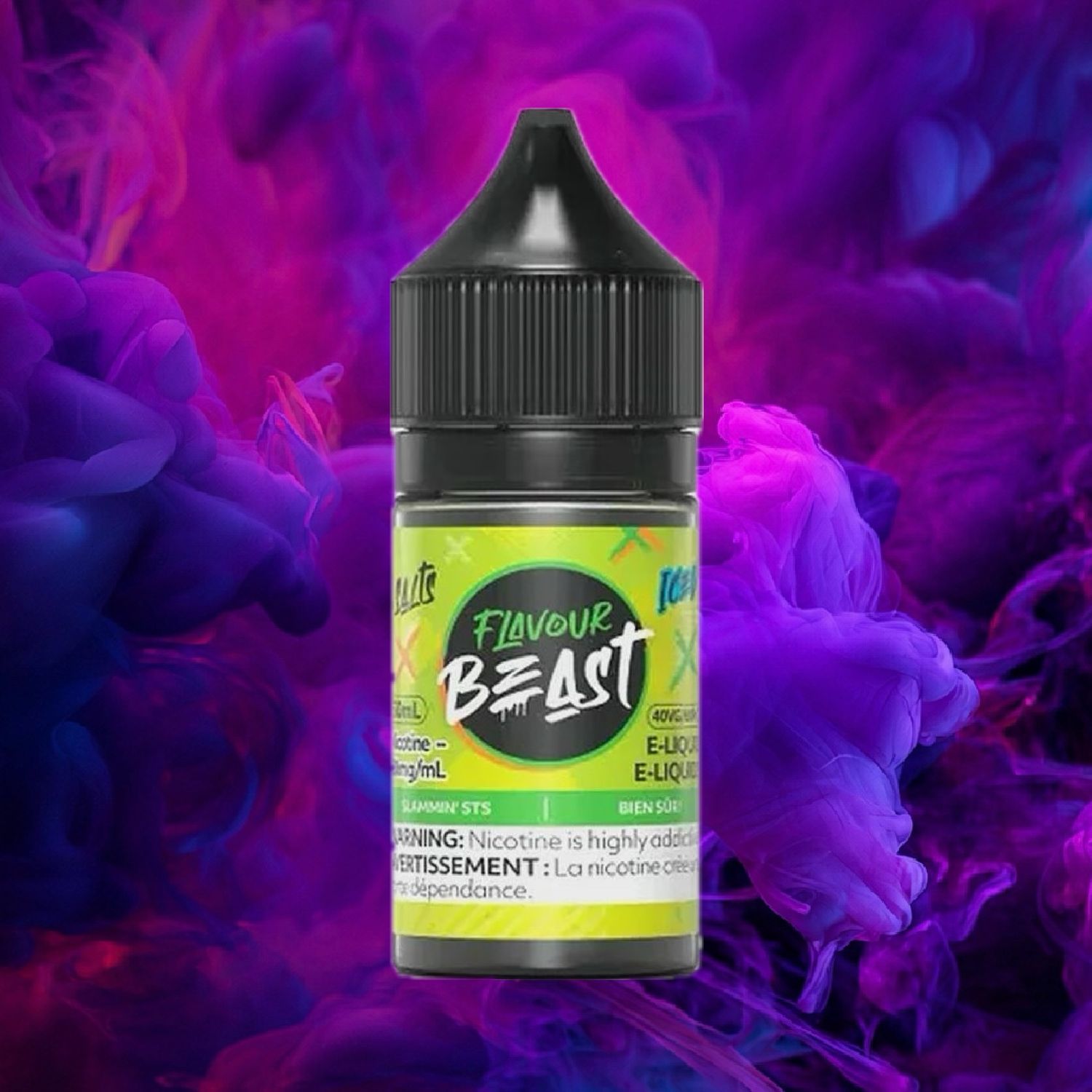 SLAMMIN' STS ICED by FLAVOUR BEAST SALTS SLAMMIN' STS ICED by FLAVOUR BEAST SALTS