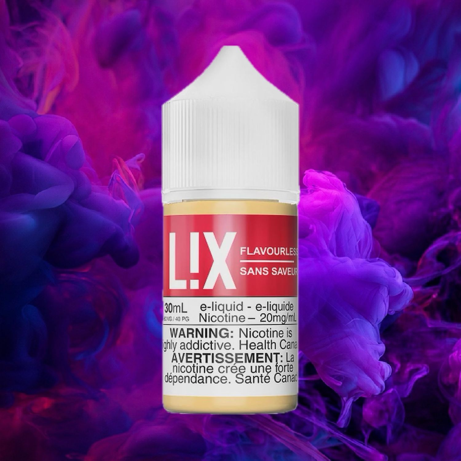 FLAVOURLESS SALT by L!X - 30ml FLAVOURLESS SALT by L!X - 30ml