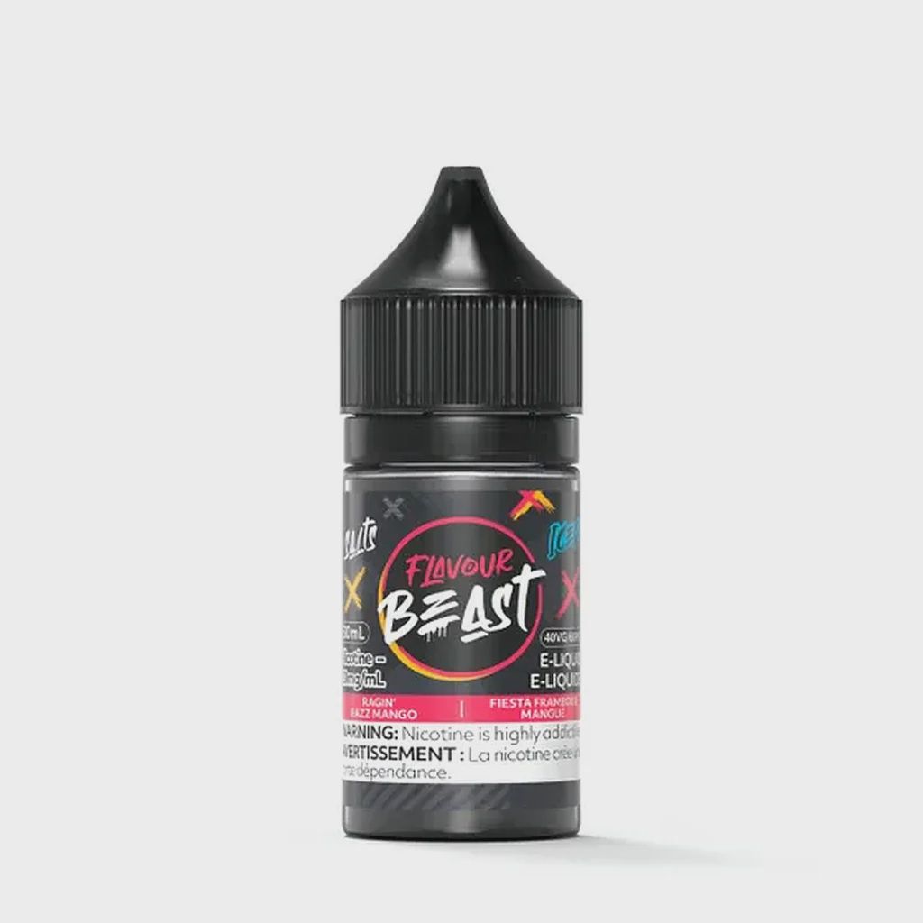 RAGIN' RAZZ MANGO ICED by FLAVOUR BEAST SALTS