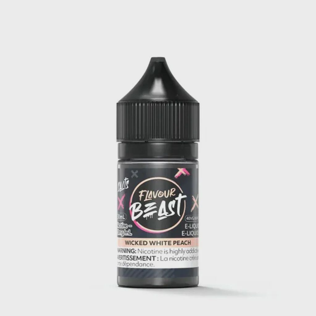 WICKED WHITE PEACH by FLAVOUR BEAST SALTS