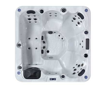 Georgian 4 to 6 Person Premium Hot Tub With Lounge