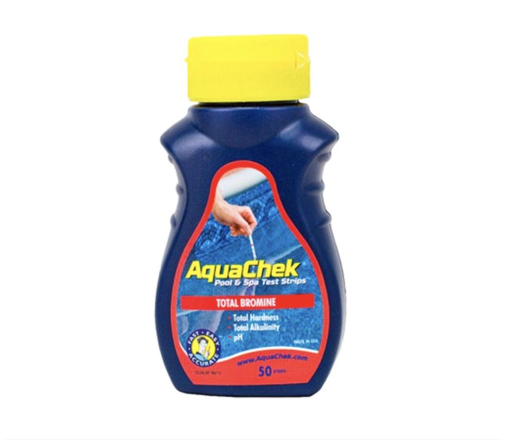 AquaChek Red 4-in-1 Bromine 50-Count Test Strips (TB/PH/TA/TH)