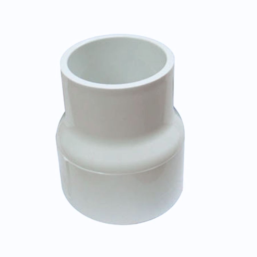 2" x 1.5" White Slip x Slip SCH40 Reducer Coupling