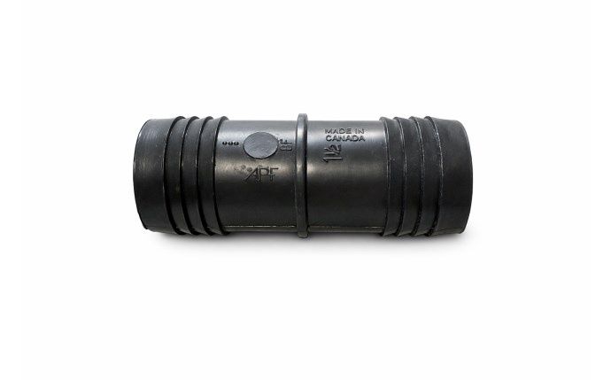 1.5" INS x INS Black Poly Couplings