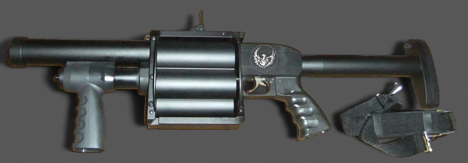 PR-6 37mm 6 Shot Rotary Launcher