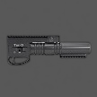 37MM 9" Pivot Breech Under Barrel Launcher With Mounting Clamp