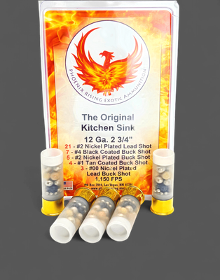 The Original Kitchen Sink Shotgun Ammo (5 Rounds)