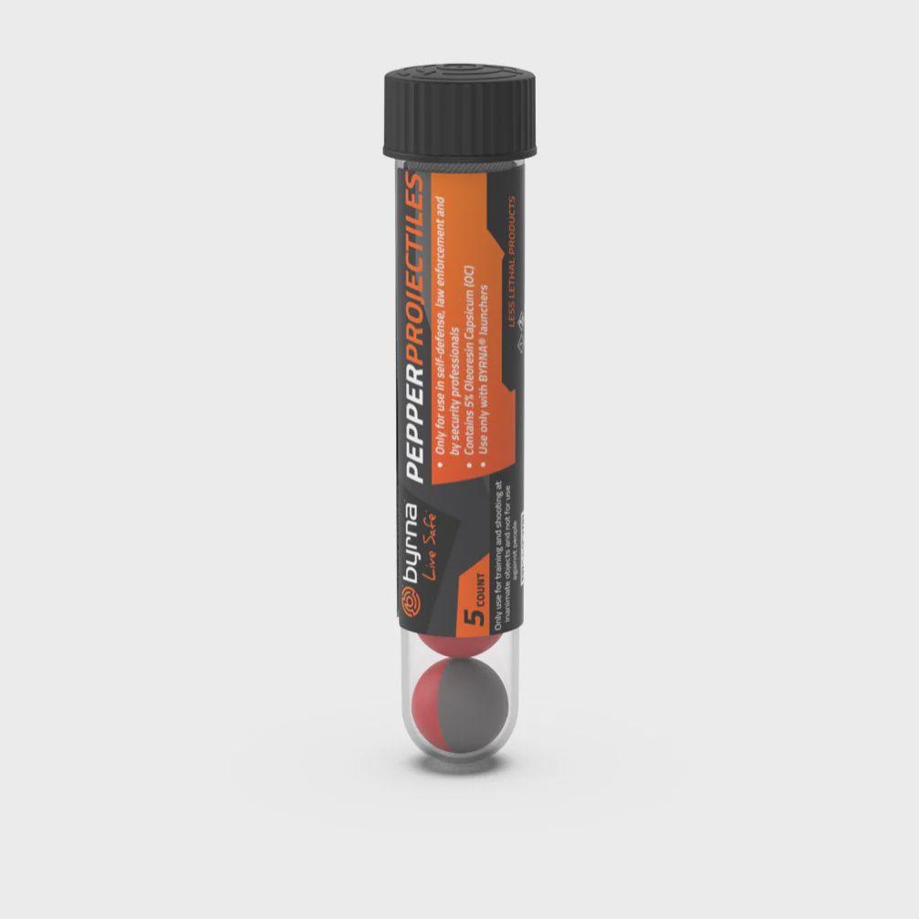 Pepper Projectiles 68 cal (5ct), Caliber: 0.68, Category: Ammunition, Less Lethal