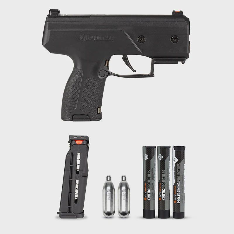 Compact Launcher Black Kit Compact Launcher Black Kit, Caliber: 0.61, Category: Less Lethal, Less Lethal Pistols