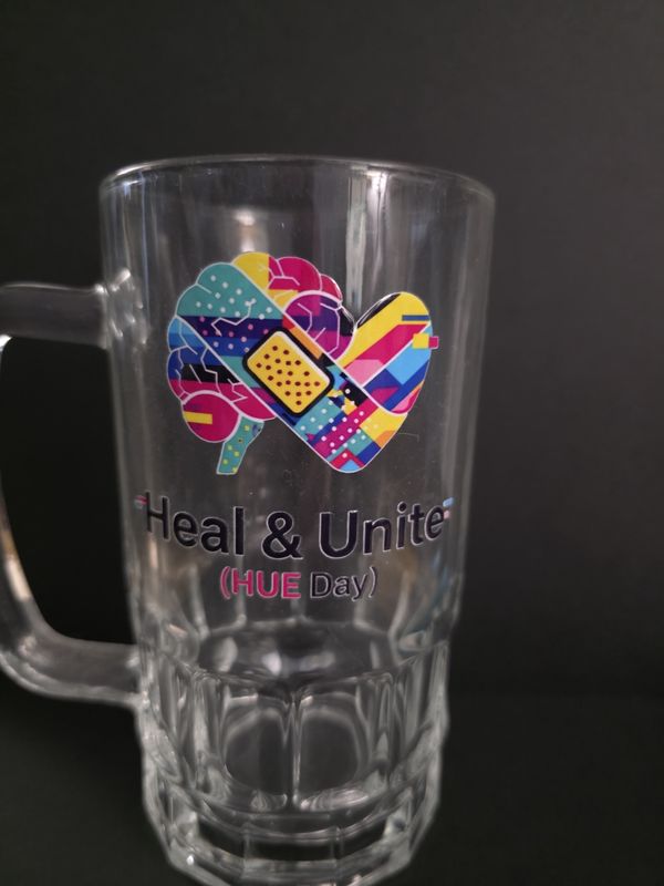Heal &amp; Unite Limited Edition Glass Mug
