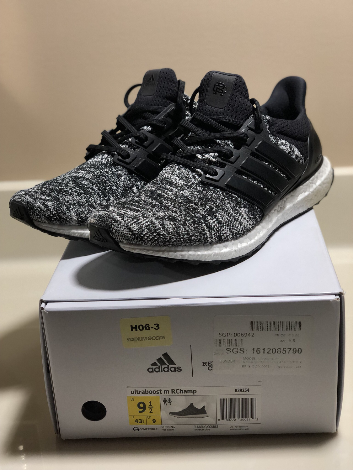 Adidas Ultra Boost 1.0 Reigning Champ 