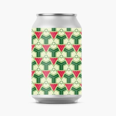 Brick Brewery Double Strawberry & Cucumber Sour can 33cl