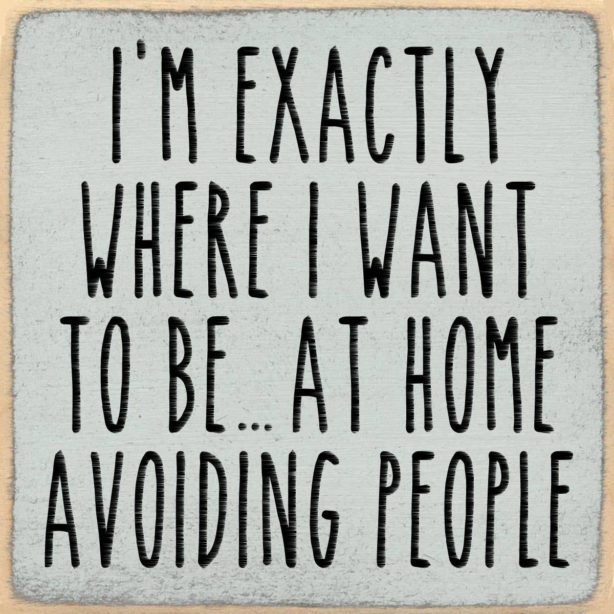 4x4- Avoiding people