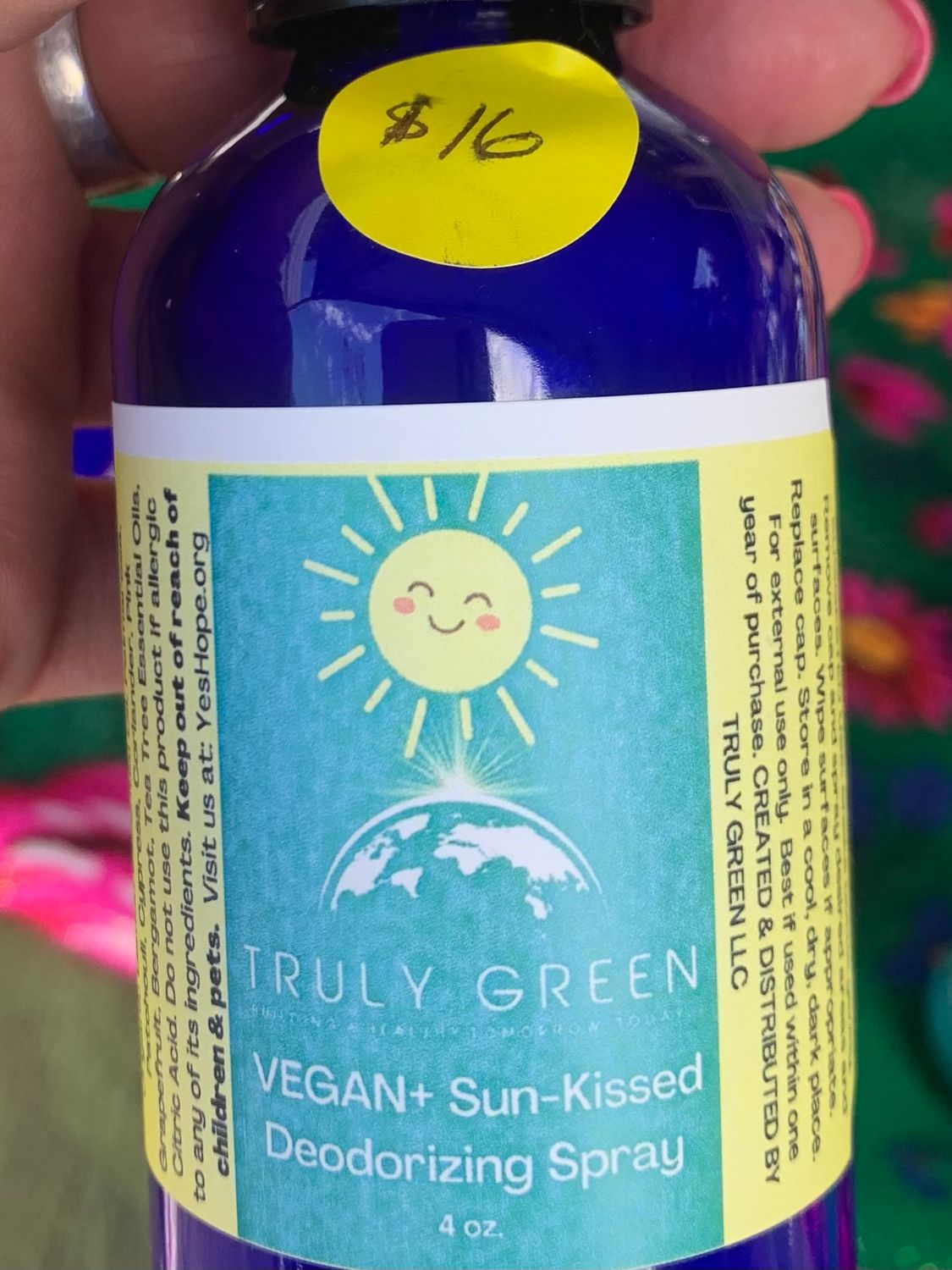 Sun-Kissed Deodorizing Spray 4 oz