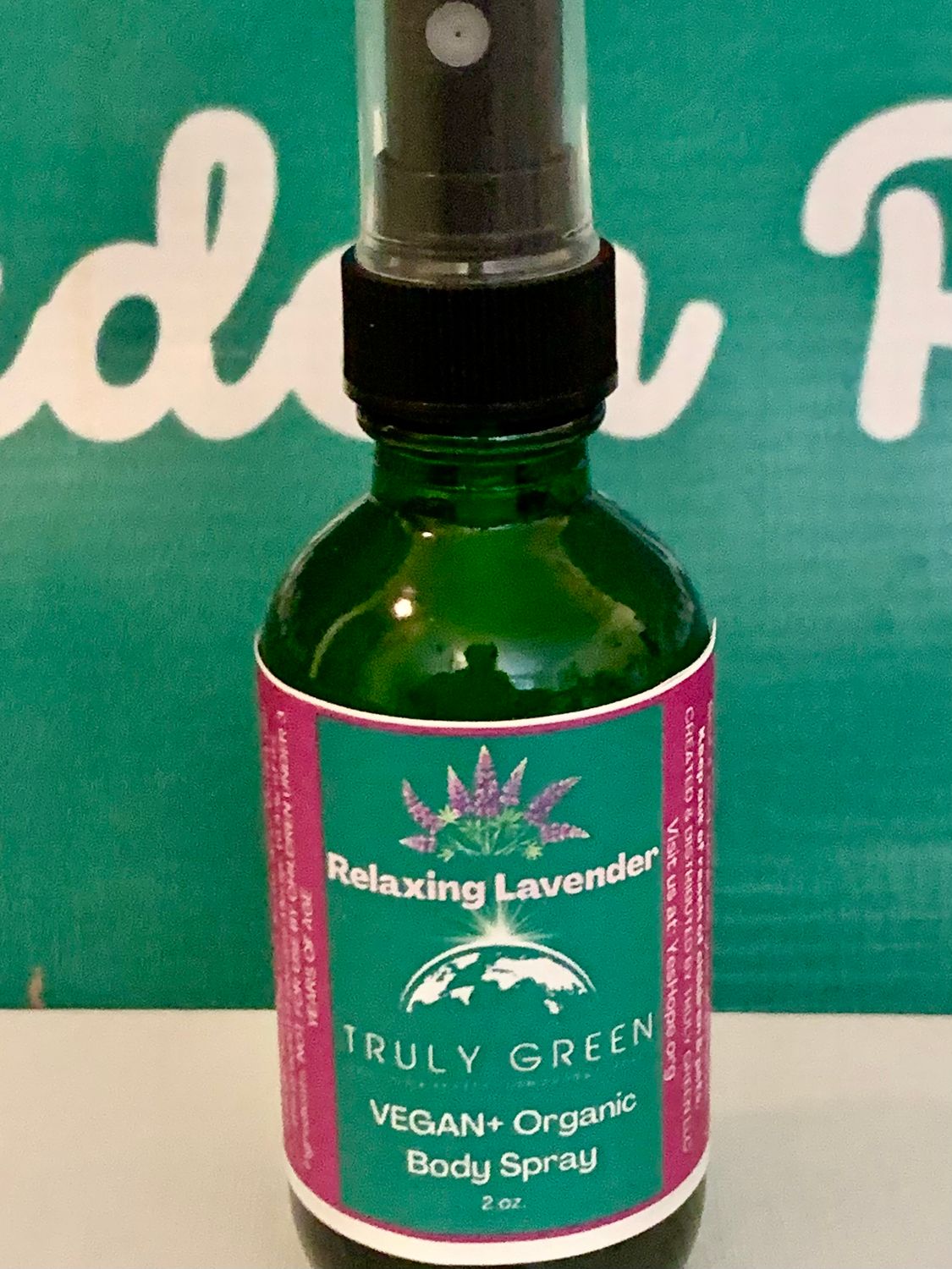 Relaxing Organic Lavender Body Spray 2 oz