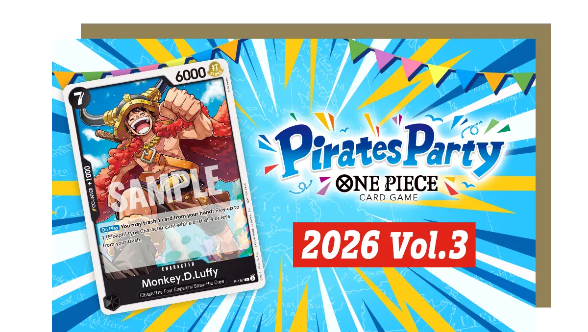 One Piece Pirates Party 2026 Vol.3 2-on-2 Battle format