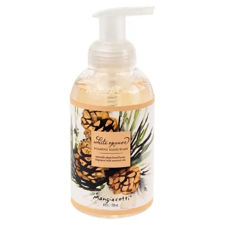 White Spruce Foaming Hand Wash 17 oz. Mangiacotti Christmas