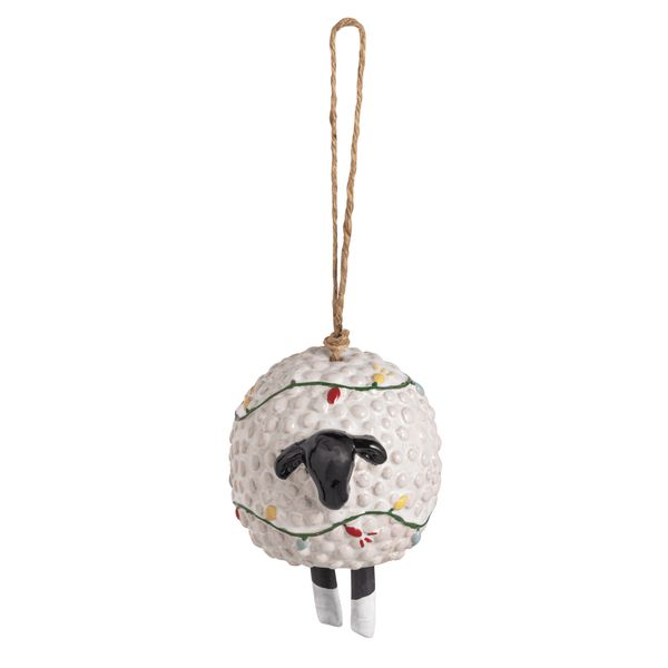 Mud Pie Sheet Ornament Bell Style