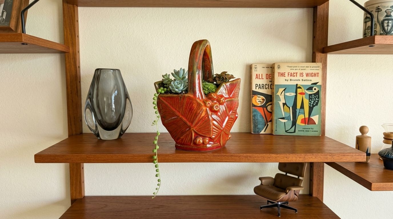 Vintage Studio Pottery Planter
