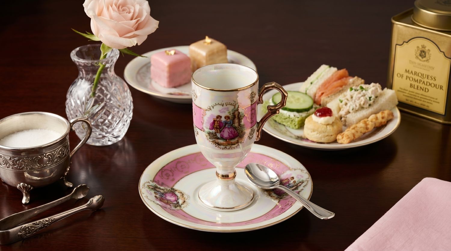Royal Vienna Style Lusterware Demitasse Set