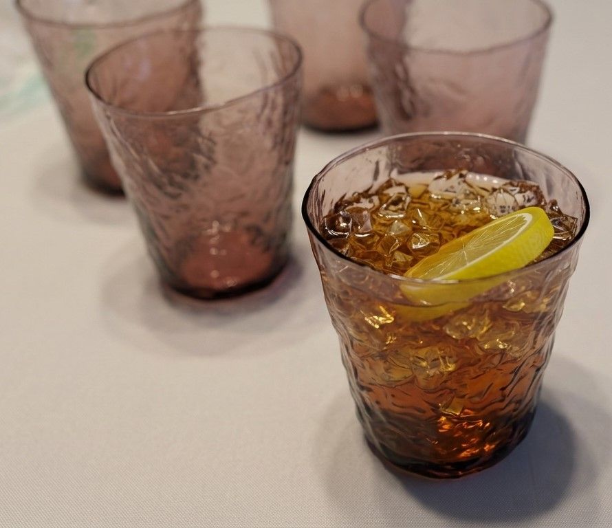 Morgantown Crinkle Glass