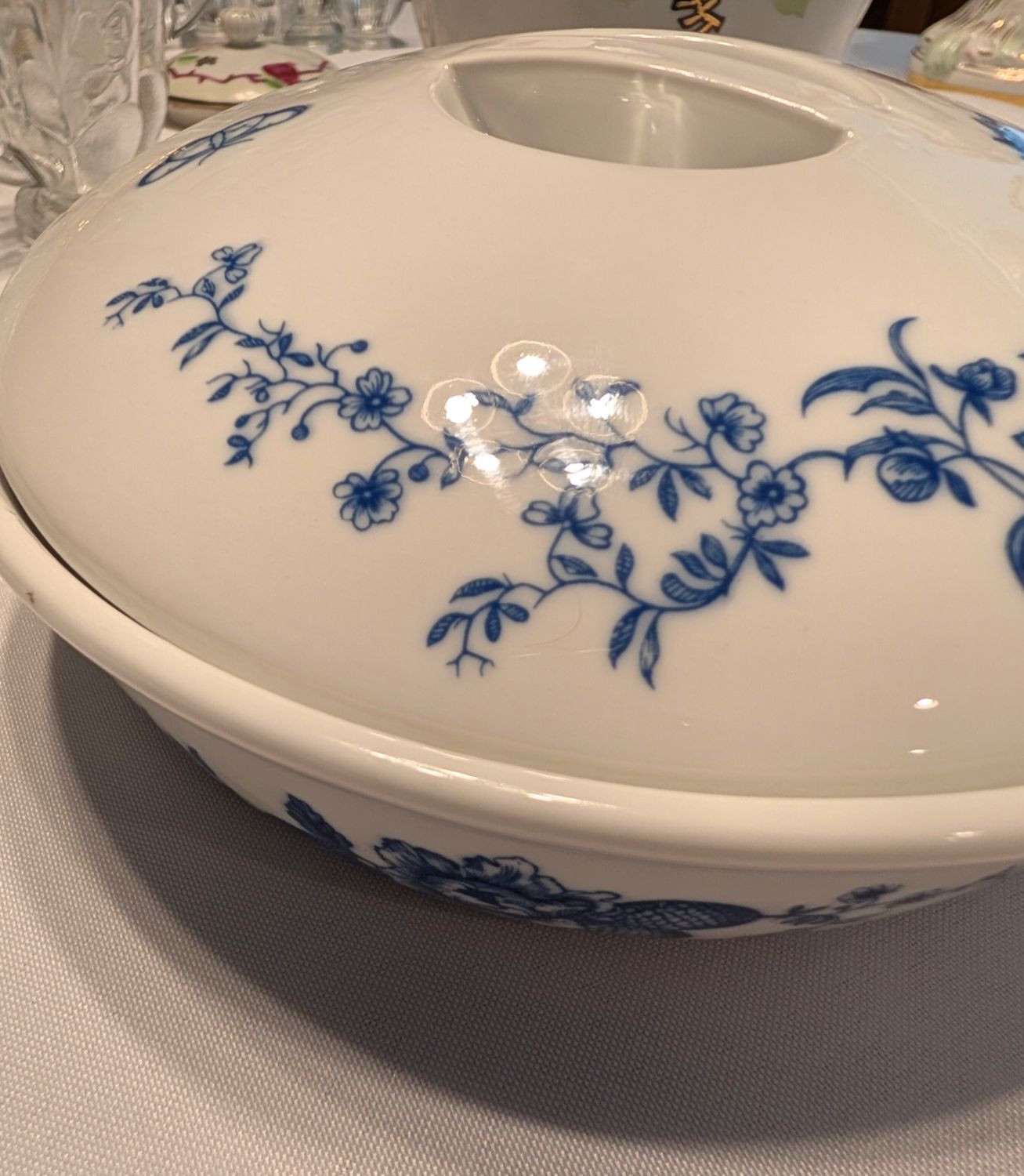Royal Worcester "Rhapsody" Covered Casserole Dish