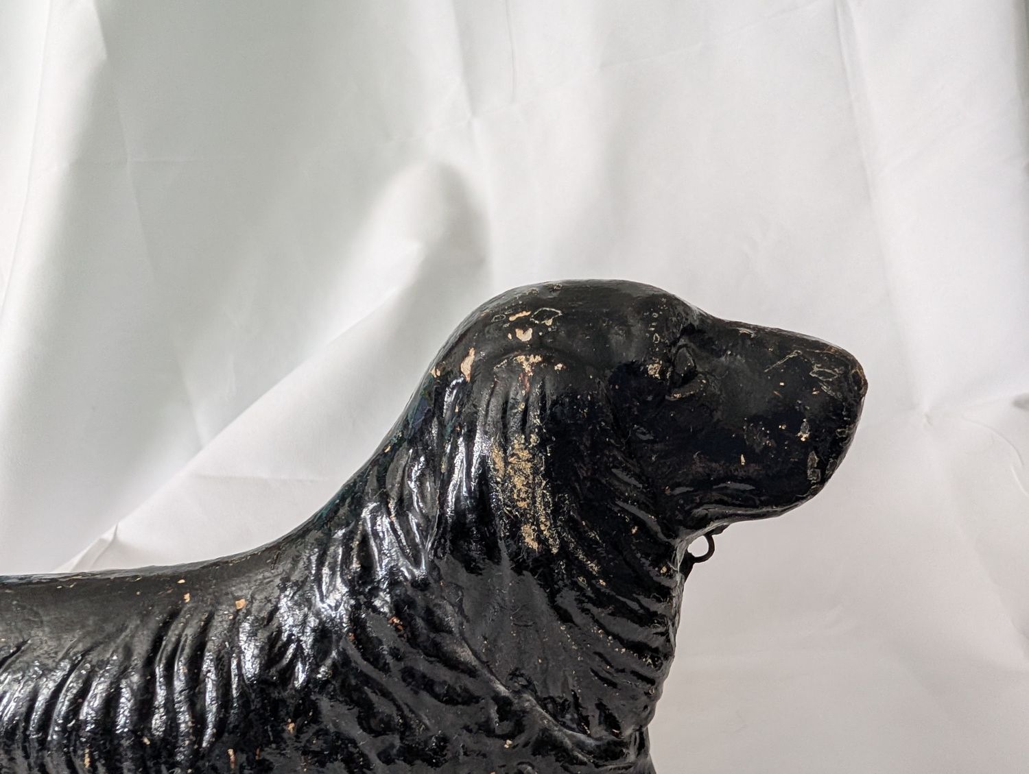 Vintage WWII-Era Noma “See Em’ Walk” Spaniel Pull Toy