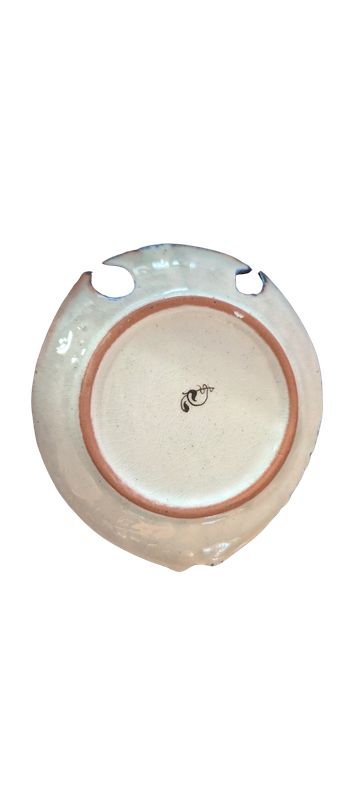 Vintage 1971 Porsgrund Norway Porcelain Fish Trivet &amp; Wall Plaque