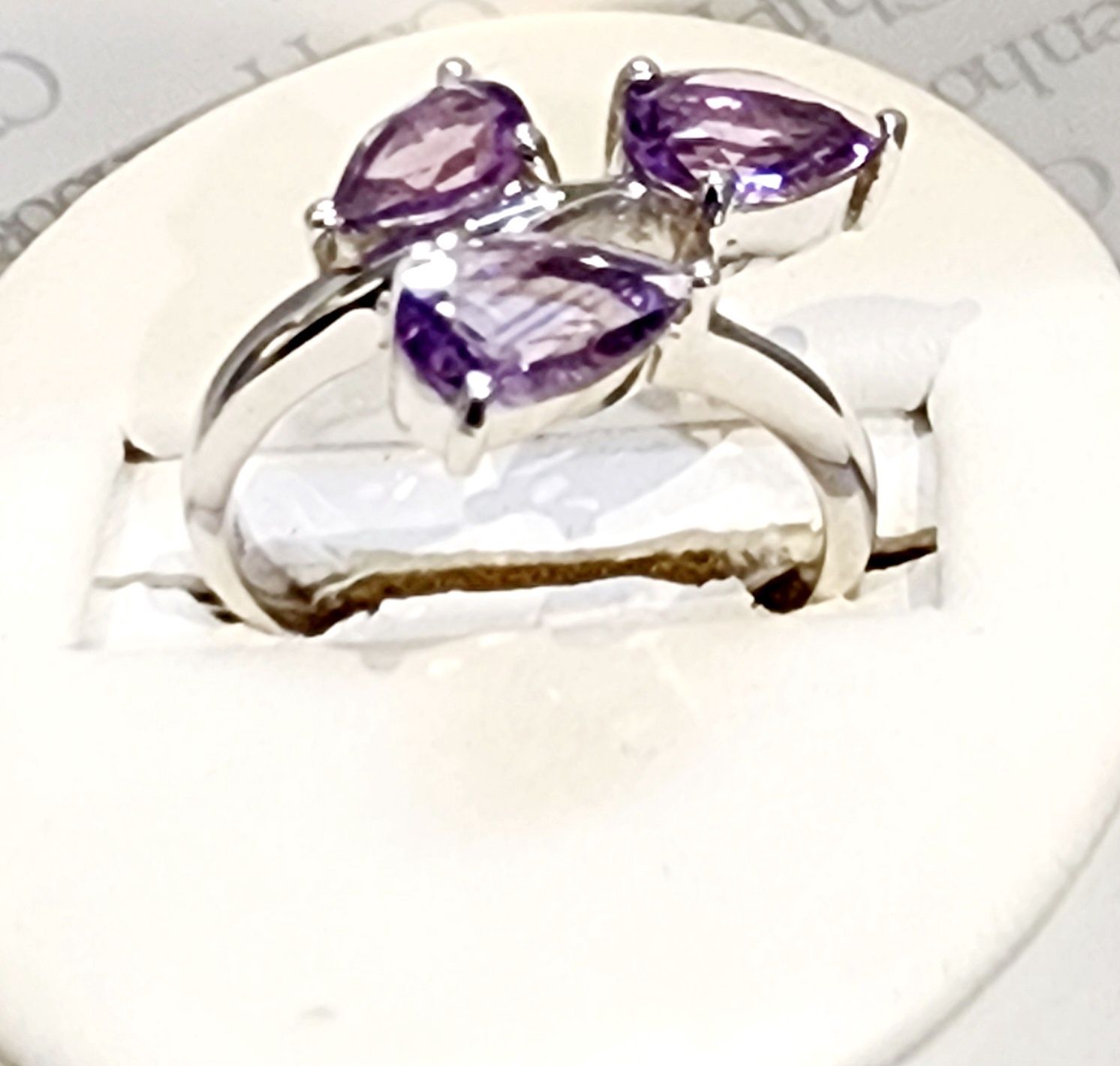 Amethyst Ring in 925 0004