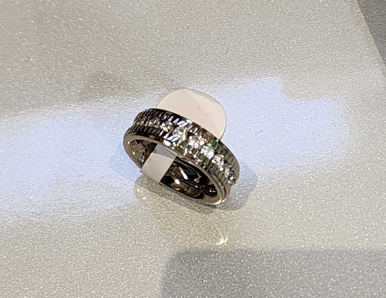 Sereni Women's Titanium Eternity Band