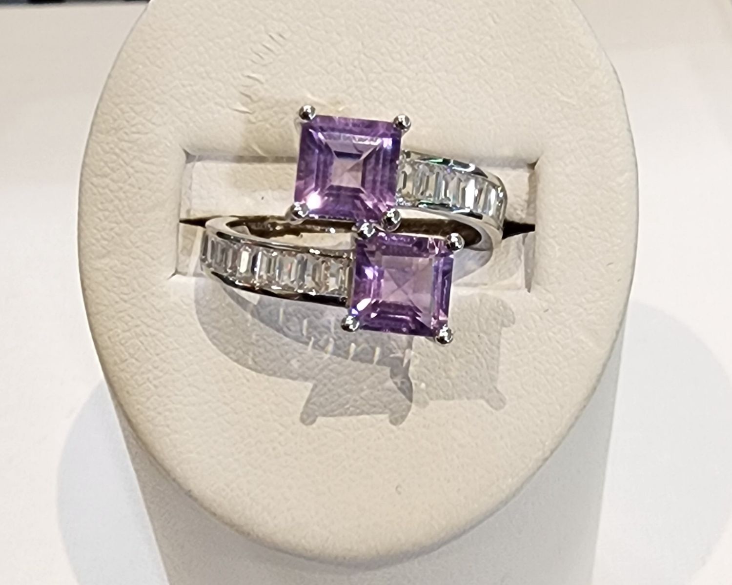 Amethyst Ring in 925 0024
