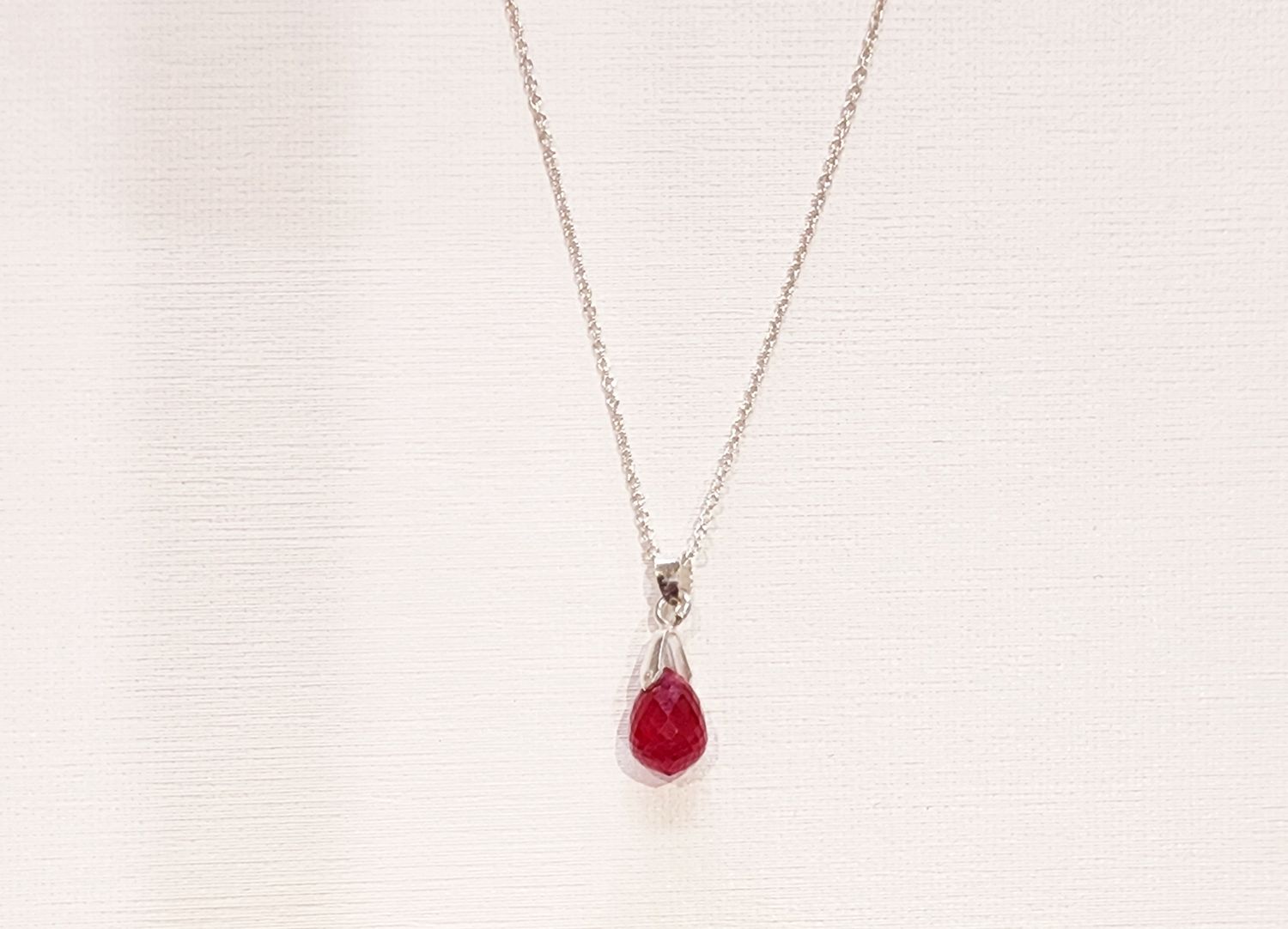 Ruby Necklace in 925 0002