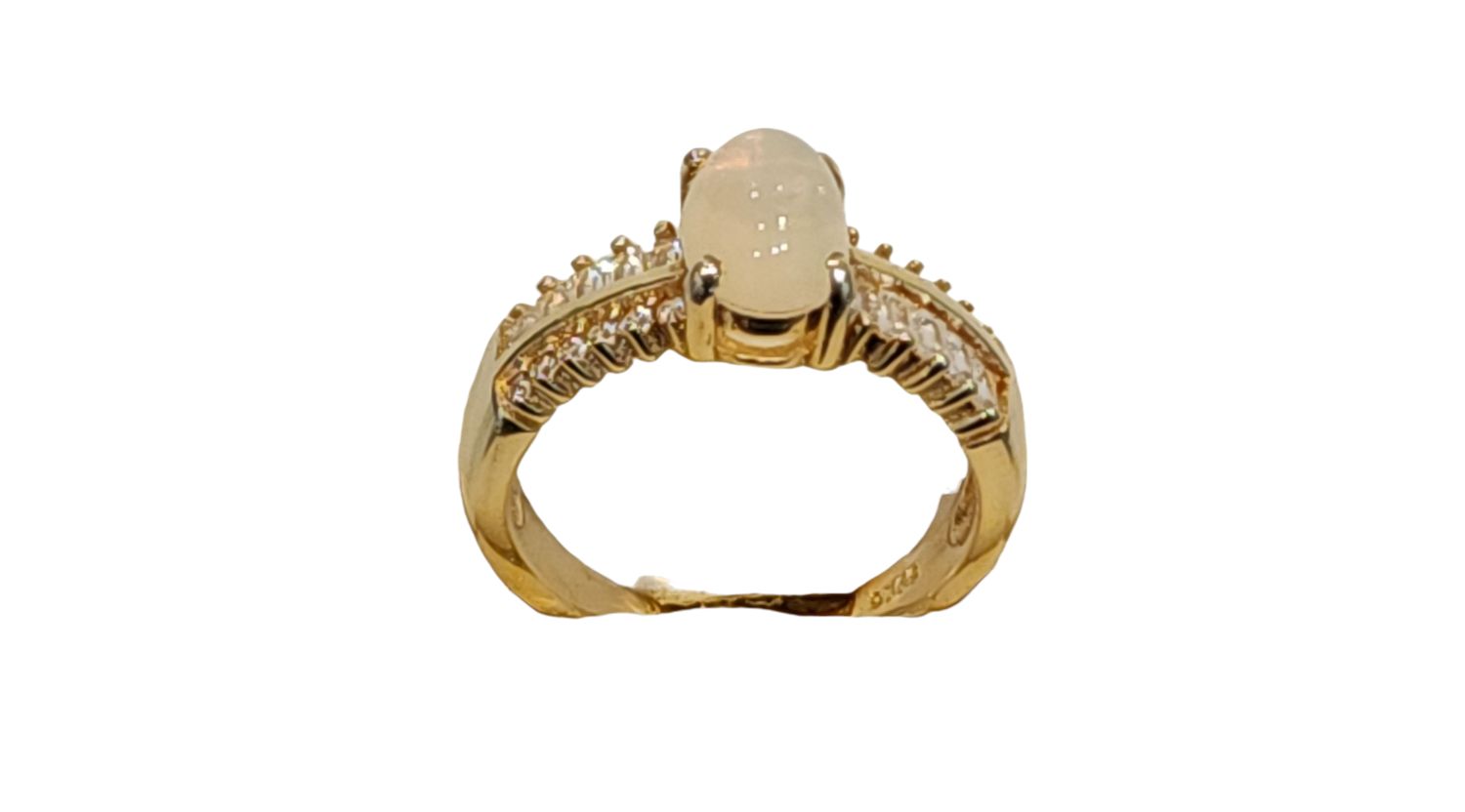 Opal Ring in 925 0186 sz 7
