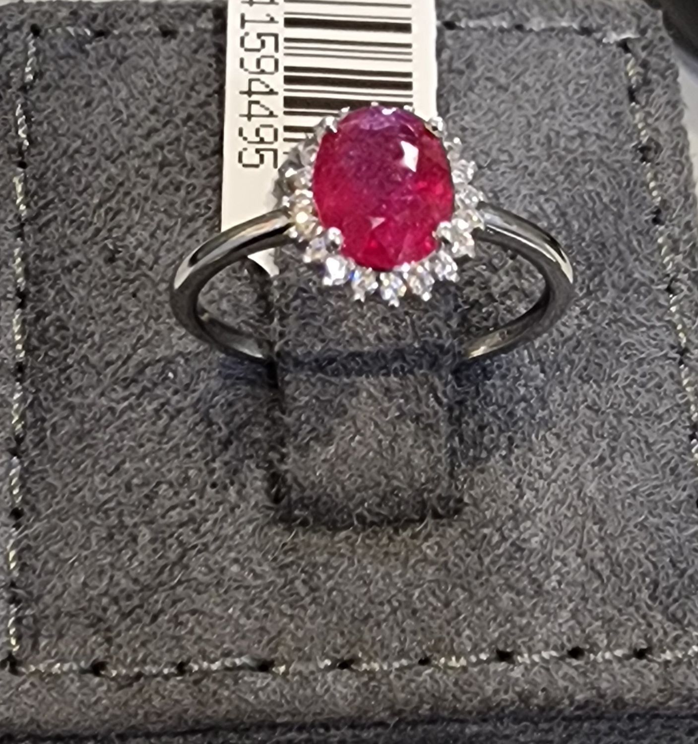Ruby Ring in 925 0219 sz 6.5