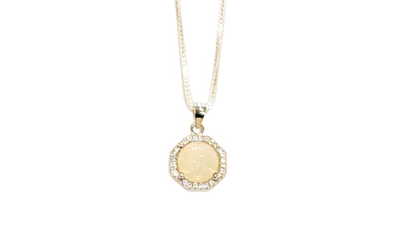 Opal Pendant in 925 0006