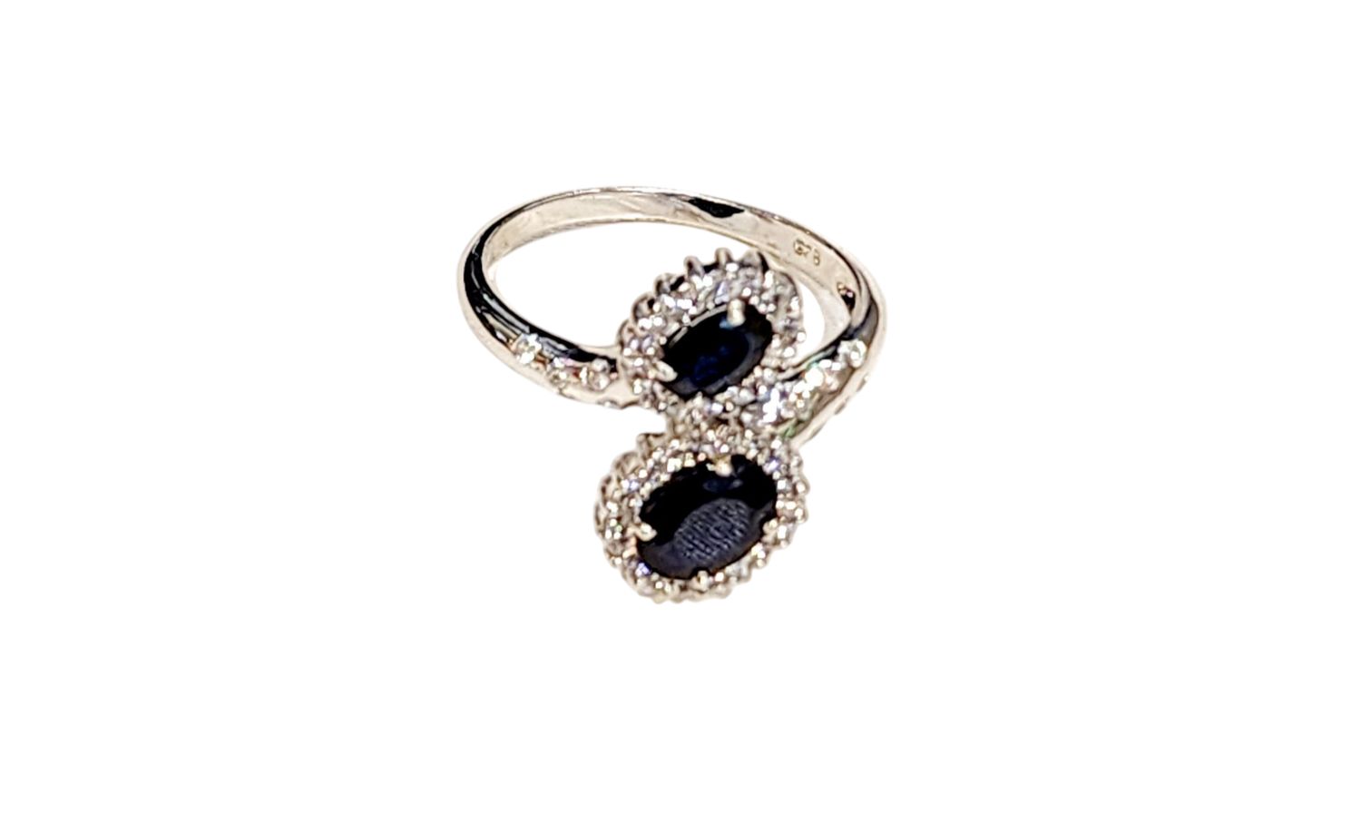 SW Bl Tpz Ring in 925 0233