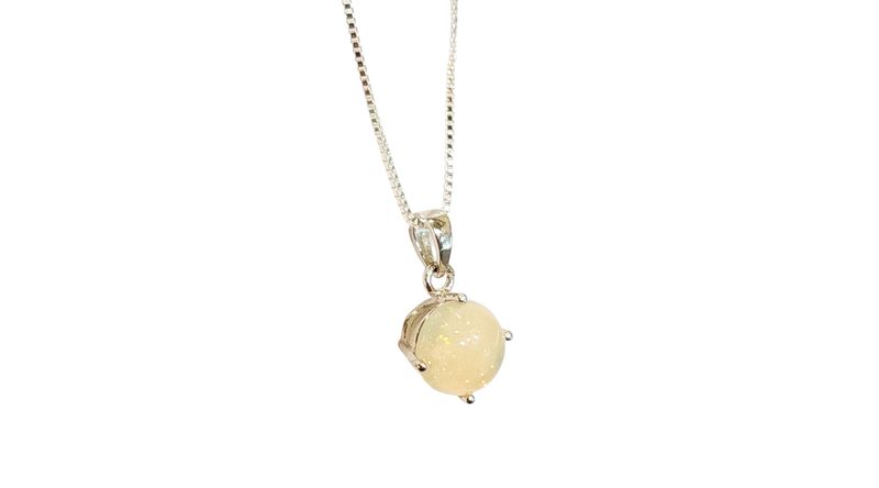 Opal Pendant in 925 0001