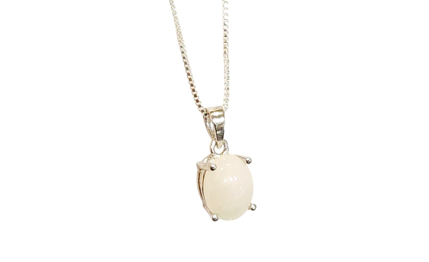 Opal Pendant in 925 0003